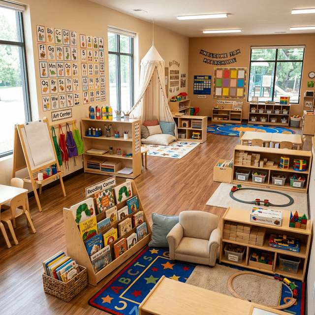 Preschool at Creative Beginnings Daycare.